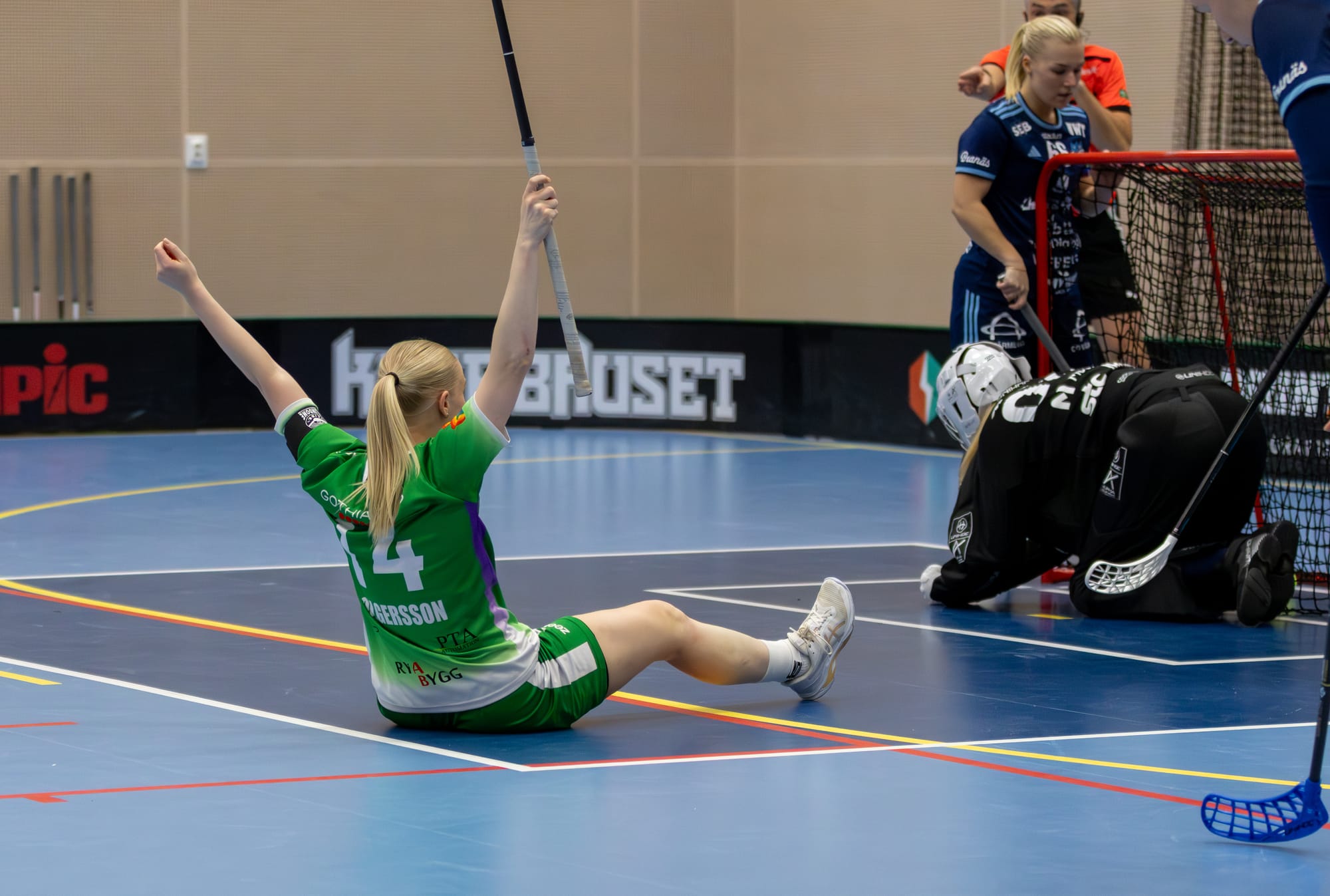 Lindome IBK Damallsvenskan - Skoghalls IBK (4-4)